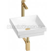 Комплект Wellsee Doux 201002198 белый глянцевый, золото, 4 в 1