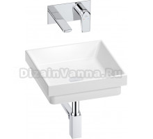 Комплект Wellsee Doux 201002206 С ВНУТРЕННЕЙ ЧАСТЬЮ, белый глянцевый, хром, 4 в 1