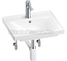 Комплект Wellsee FreeDom 201004741 глянцевый белый, хром, 5 в 1