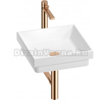 Комплект Wellsee Doux 201002224 белый глянцевый, розовое золото, 4 в 1