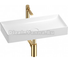 Комплект Wellsee Pure BY 201002708 глянцевый белый, золото, 4 в 1