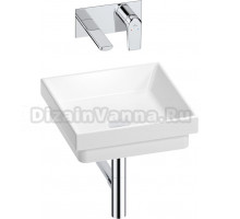 Комплект Wellsee Doux 201002226 С ВНУТРЕННЕЙ ЧАСТЬЮ, белый глянцевый, хром, 4 в 1