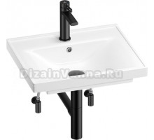 Комплект Wellsee FreeDom 201004752 глянцевый белый, матовый черный, 5 в 1