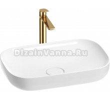 Комплект Wellsee Croquis 201000573 глянцевый белый, золото, 2 в 1