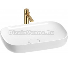 Комплект Wellsee Croquis 201000578 глянцевый белый, золото, 2 в 1