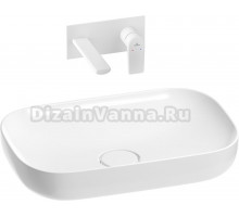 Комплект Wellsee Croquis 201000585 С ВНУТРЕННЕЙ ЧАСТЬЮ, глянцевый белый, матовый белый, 2 в 1