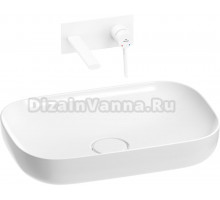 Комплект Wellsee Croquis 201000590 С ВНУТРЕННЕЙ ЧАСТЬЮ, глянцевый белый, матовый белый, 2 в 1