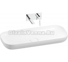 Комплект Wellsee Croquis 201000606 С ВНУТРЕННЕЙ ЧАСТЬЮ, глянцевый белый, хром, 2 в 1