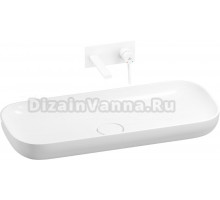 Комплект Wellsee Croquis 201000610 С ВНУТРЕННЕЙ ЧАСТЬЮ, глянцевый белый, матовый белый, 2 в 1