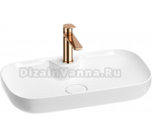 Комплект Wellsee Croquis 2.0 201000614 глянцевый белый, розовое золото, 2 в 1