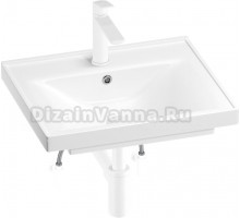 Комплект Wellsee FreeDom 201004780 глянцевый белый, матовый белый, 5 в 1