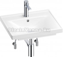 Комплект Wellsee FreeDom 201004781 глянцевый белый, хром, 5 в 1