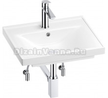 Комплект Wellsee FreeDom 201004786 глянцевый белый, хром, 5 в 1