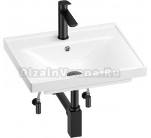 Комплект Wellsee FreeDom 201004787 глянцевый белый, матовый черный, 5 в 1