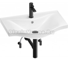 Комплект Wellsee Bisou 201005252 глянцевый белый, матовый черный, 5 в 1