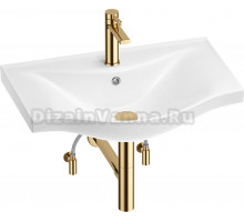 Комплект Wellsee Bisou 201005253 глянцевый белый, золото, 5 в 1