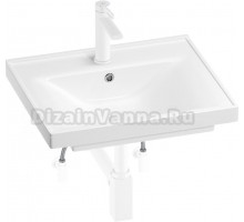 Комплект Wellsee FreeDom 201004795 глянцевый белый, матовый белый, 5 в 1