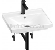 Комплект Wellsee FreeDom 201004797 глянцевый белый, матовый черный, 5 в 1