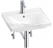 Комплект Wellsee FreeDom 201004801 глянцевый белый, хром, 5 в 1