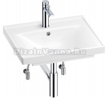 Комплект Wellsee FreeDom 201004811 глянцевый белый, хром, 5 в 1