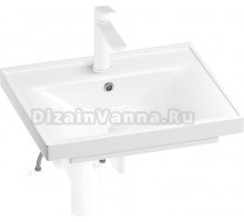 Комплект Wellsee FreeDom 201004820 глянцевый белый, матовый белый, 5 в 1