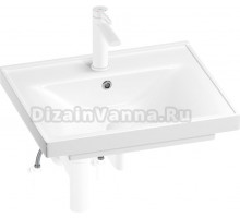 Комплект Wellsee FreeDom 201004825 глянцевый белый, матовый белый, 5 в 1