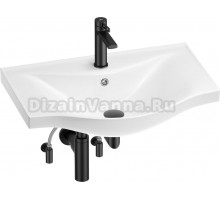 Комплект Wellsee Bisou 201005272 глянцевый белый, матовый черный, 5 в 1