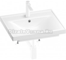 Комплект Wellsee FreeDom 201004845 глянцевый белый, матовый белый, 5 в 1