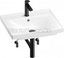 Комплект Wellsee FreeDom 201004847 глянцевый белый, матовый черный, 5 в 1