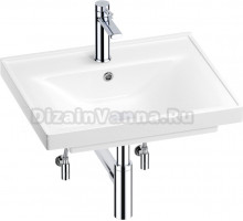 Комплект Wellsee FreeDom 201004861 глянцевый белый, хром, 5 в 1