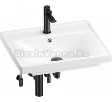 Комплект Wellsee FreeDom 201004872 глянцевый белый, матовый черный, 5 в 1