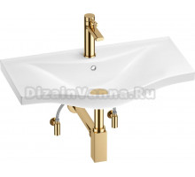 Комплект Wellsee Bisou 201005293 глянцевый белый, золото, 5 в 1