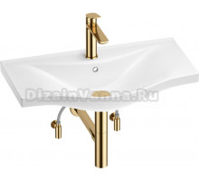 Комплект Wellsee Bisou 201005298 глянцевый белый, золото, 5 в 1