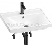 Комплект Wellsee FreeDom 201004882 глянцевый белый, матовый черный, 5 в 1