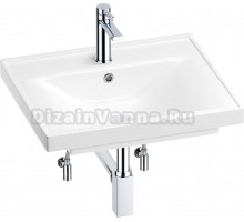 Комплект Wellsee FreeDom 201004891 глянцевый белый, хром, 5 в 1