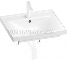 Комплект Wellsee FreeDom 201004895 глянцевый белый, матовый белый, 5 в 1