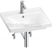 Комплект Wellsee FreeDom 201004896 глянцевый белый, хром, 5 в 1