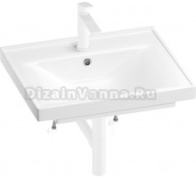 Комплект Wellsee FreeDom 201004900 глянцевый белый, матовый белый, 5 в 1