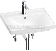 Комплект Wellsee FreeDom 201004906 глянцевый белый, хром, 5 в 1