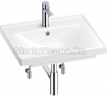 Комплект Wellsee FreeDom 201004911 глянцевый белый, хром, 5 в 1