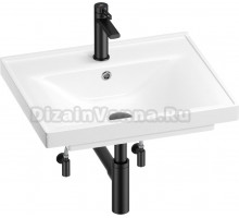 Комплект Wellsee FreeDom 201004912 глянцевый белый, матовый черный, 5 в 1