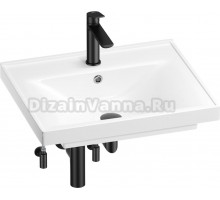 Комплект Wellsee FreeDom 201004917 глянцевый белый, матовый черный, 5 в 1