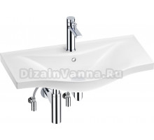 Комплект Wellsee Bisou 201005321 глянцевый белый, хром, 5 в 1