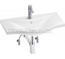 Комплект Wellsee Bisou 201005341 глянцевый белый, хром, 5 в 1