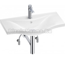 Комплект Wellsee Bisou 201005351 глянцевый белый, хром, 5 в 1