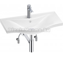 Комплект Wellsee Bisou 201005361 глянцевый белый, хром, 5 в 1