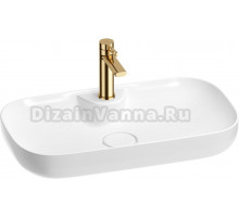 Комплект Wellsee Croquis 2.0 201000618 глянцевый белый, золото, 2 в 1