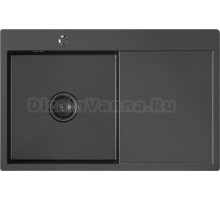 Мойка кухонная Mixline Pro 552922 L черный графит
