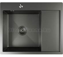 Мойка кухонная Mixline Pro 552926 L черный графит