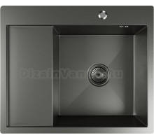 Мойка кухонная Mixline Pro 552929 R черный графит